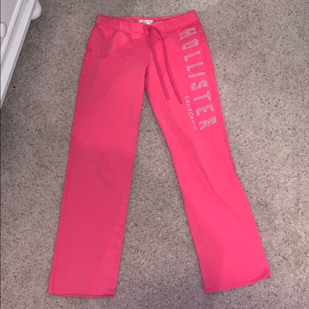 pink Hollister sweatpants size xs